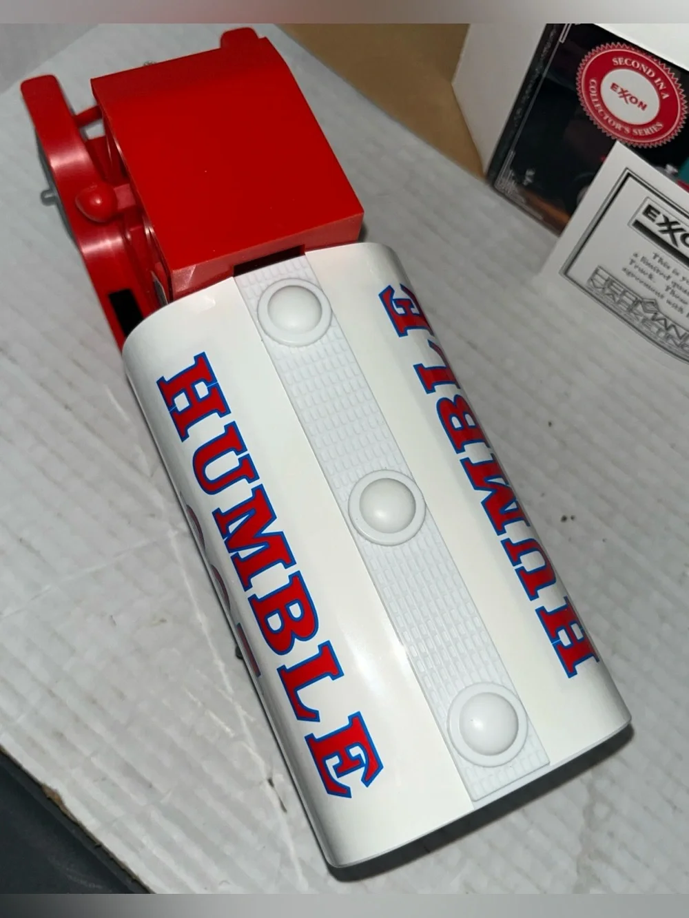 1994 Exxon Special Limited Edition Humble Motor Oil 997 Toy Tanker Truck New